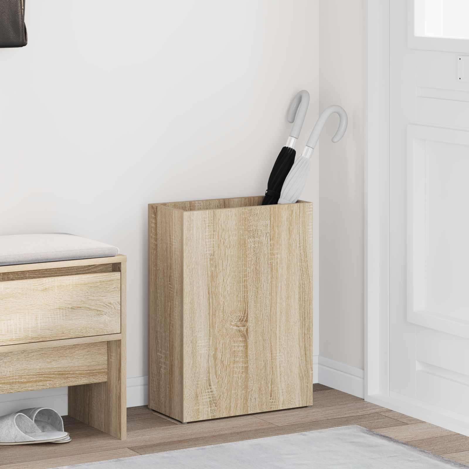 Paraplu Standaard Bewerkt Hout