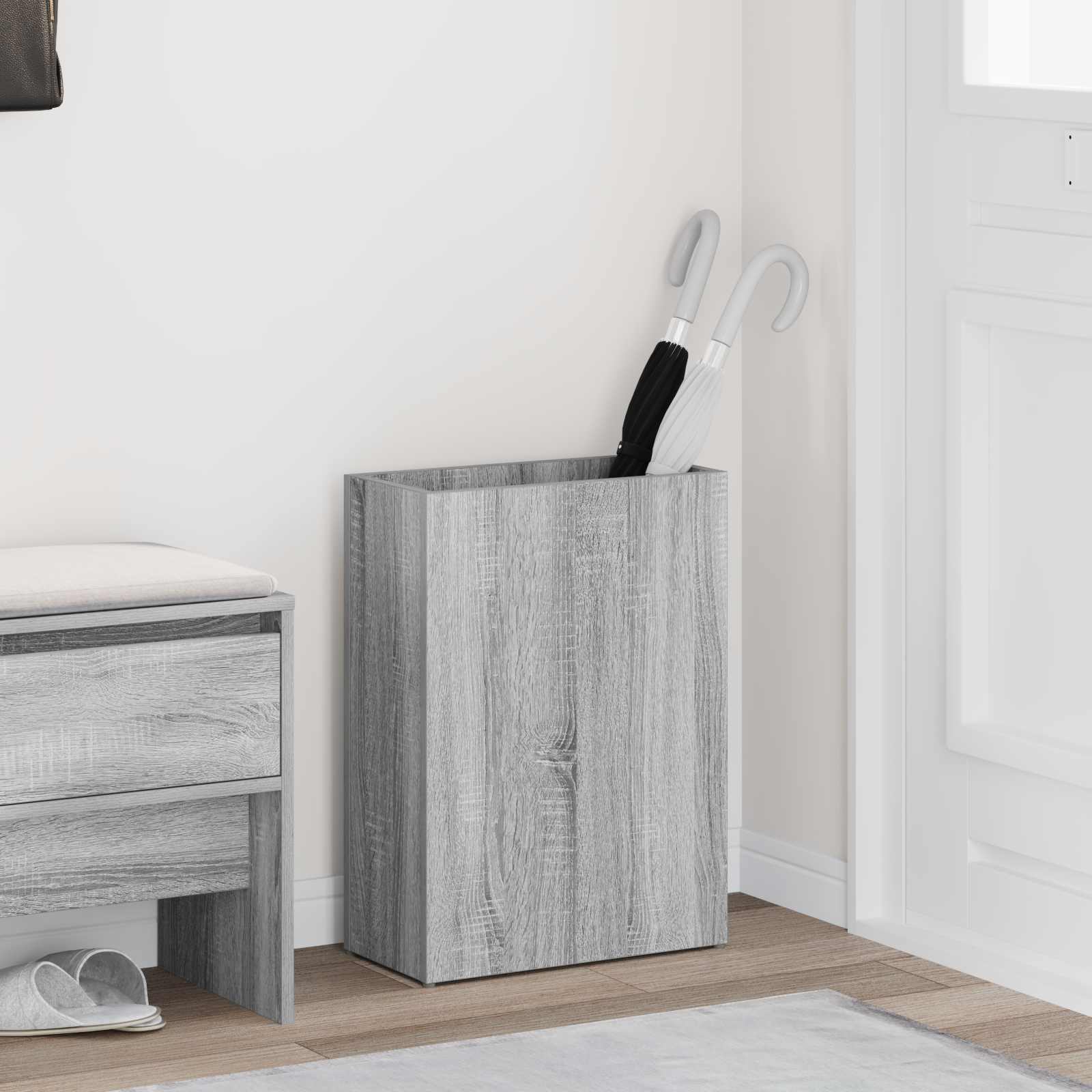Paraplu Standaard Bewerkt Hout