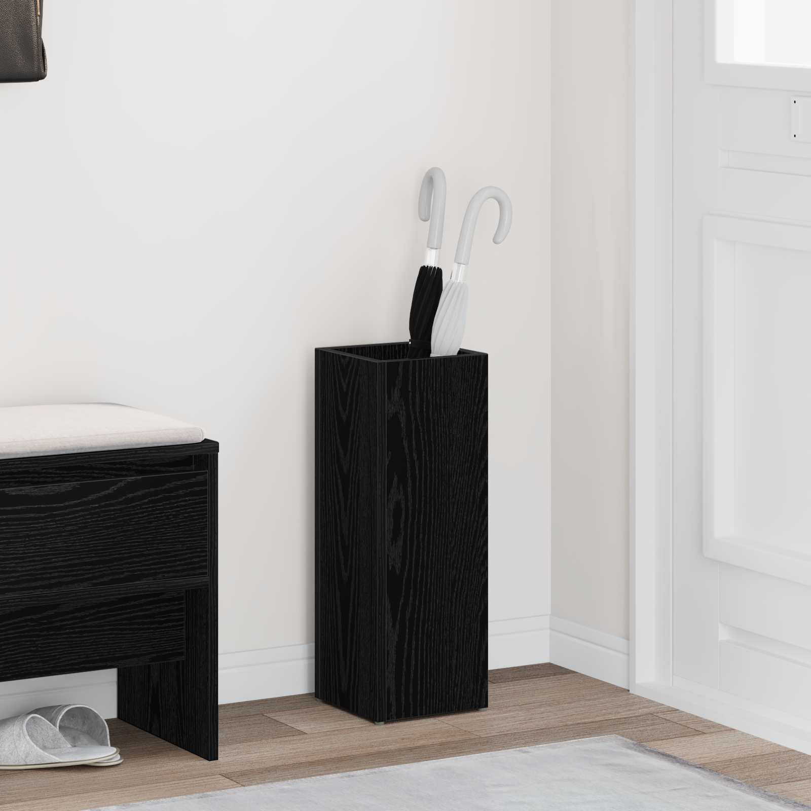 Paraplu Standaard Bewerkt Hout