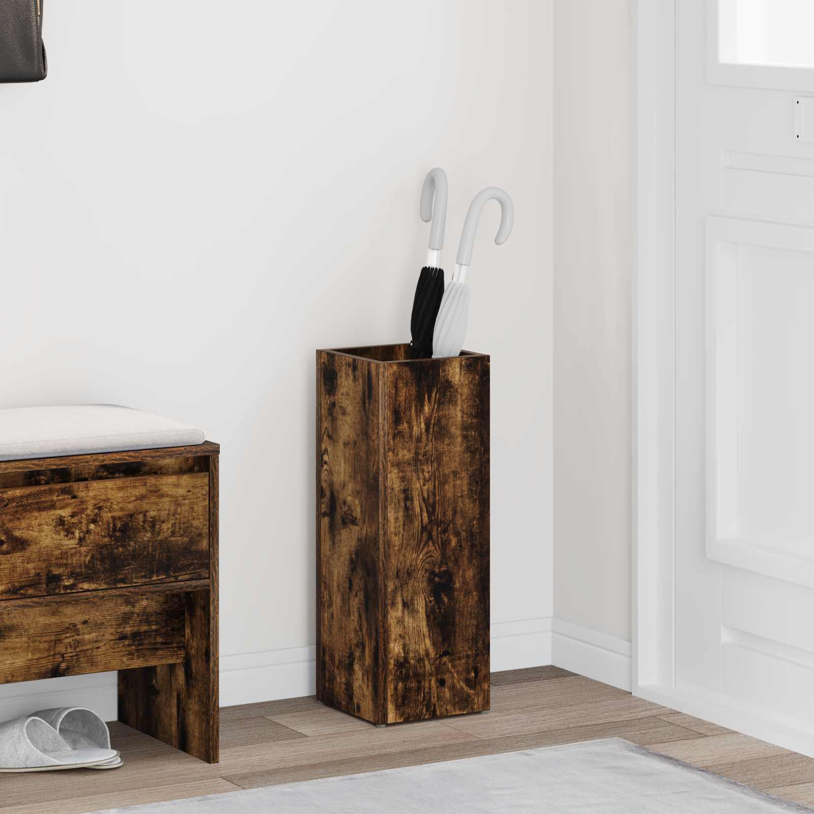 Paraplu Standaard Bewerkt Hout