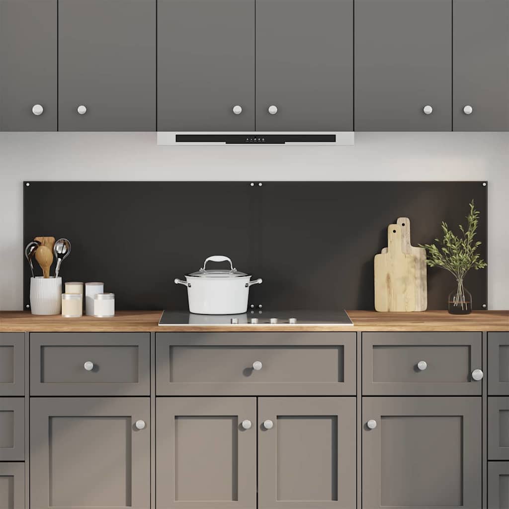 Spatschermen Keuken 70X40 Cm Gehard Glas Wit