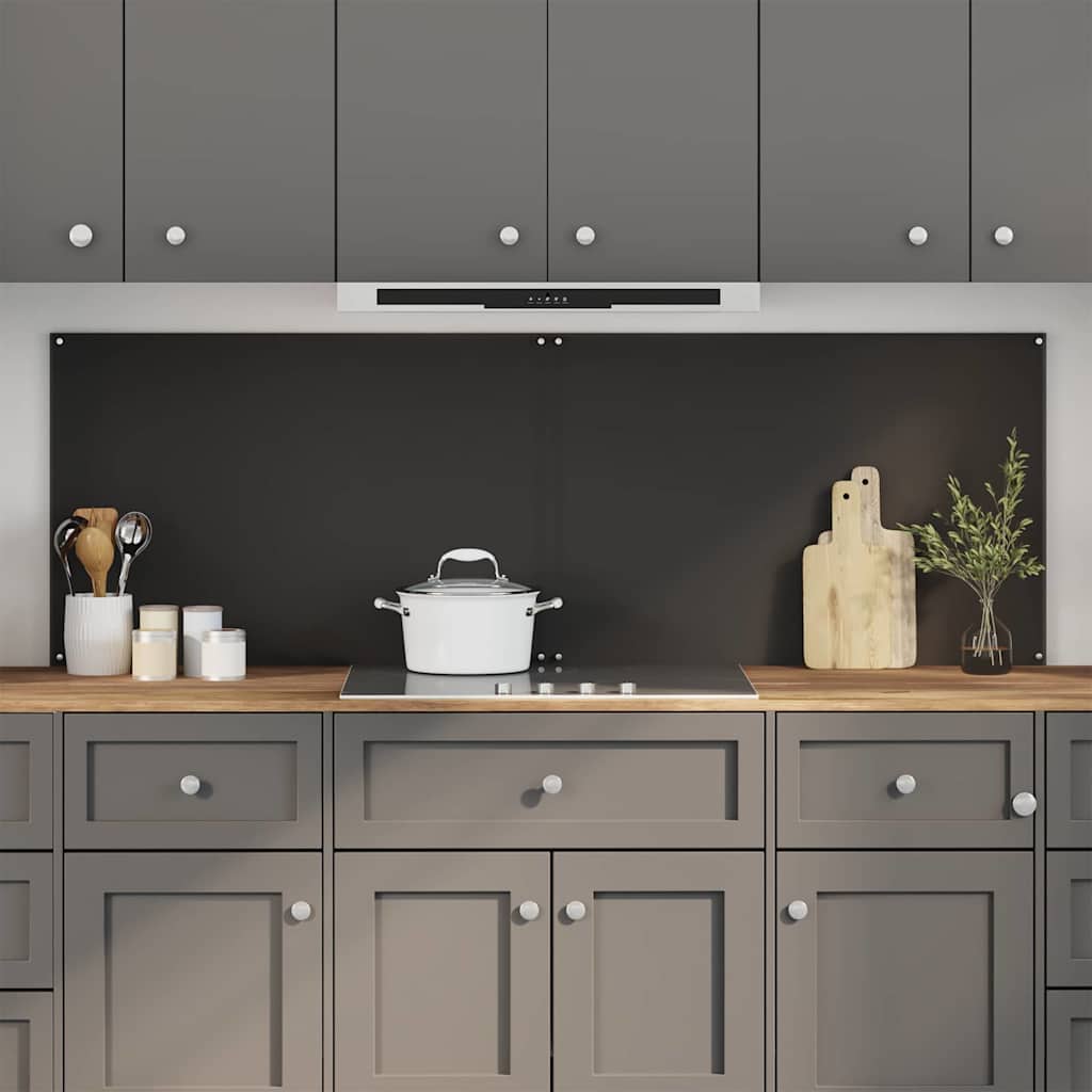Spatschermen Keuken 70X40 Cm Gehard Glas Wit
