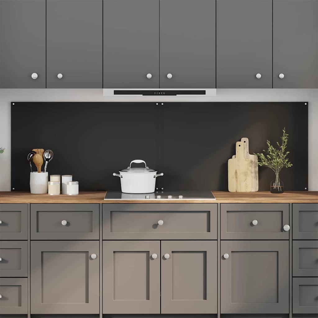 Spatschermen Keuken 70X40 Cm Gehard Glas Wit