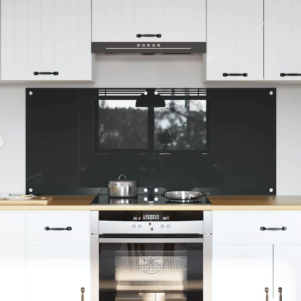 Spatschermen Keuken 70X40 Cm Gehard Glas Wit