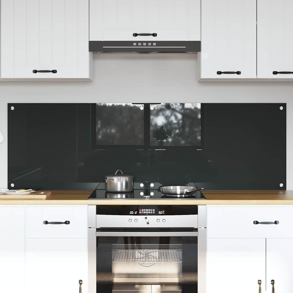 Spatschermen Keuken 70X40 Cm Gehard Glas Wit