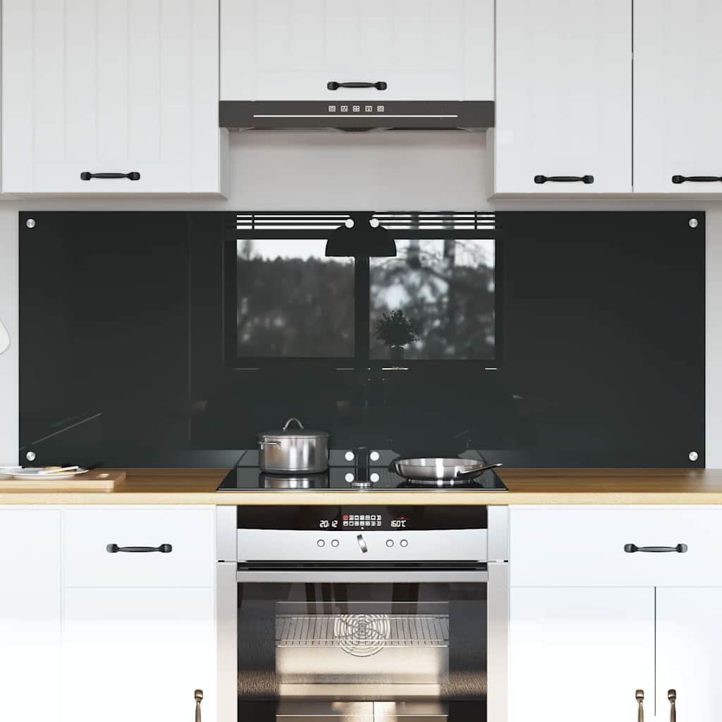 Spatschermen Keuken 70X40 Cm Gehard Glas Wit