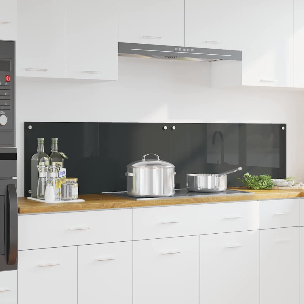 Spatschermen Keuken 70X40 Cm Gehard Glas Wit