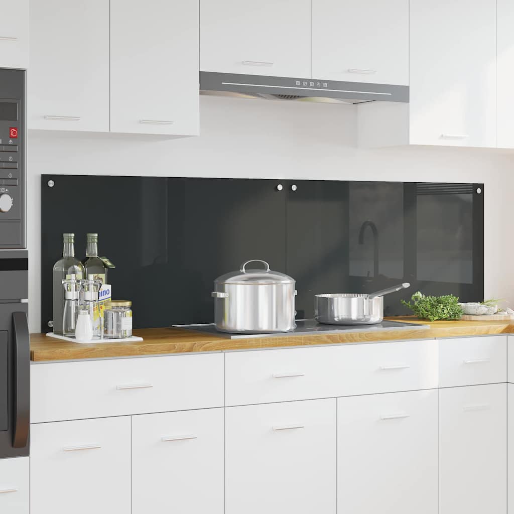 Spatschermen Keuken 70X40 Cm Gehard Glas Wit