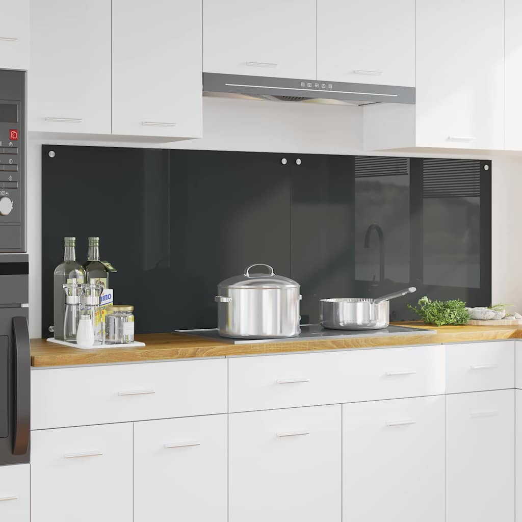 Spatschermen Keuken 70X40 Cm Gehard Glas Wit