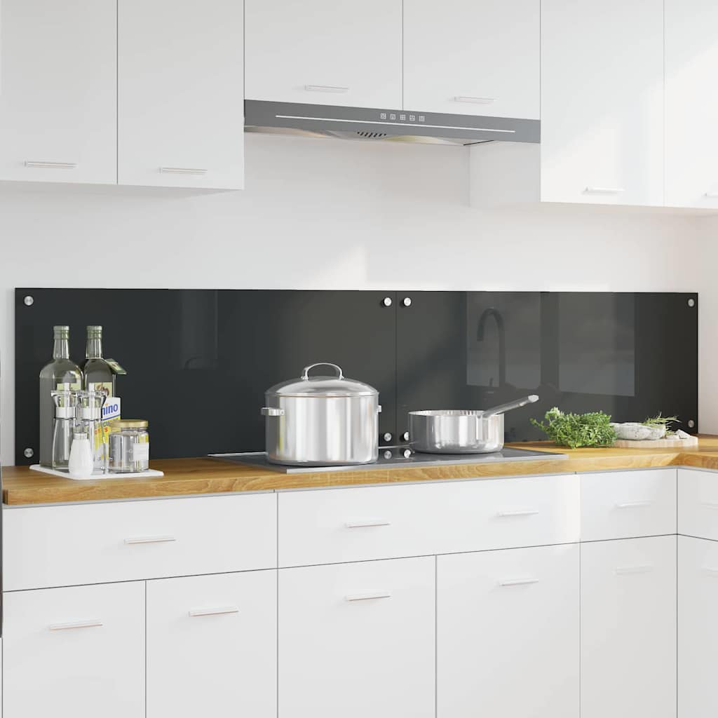 Spatschermen Keuken 70X40 Cm Gehard Glas Wit