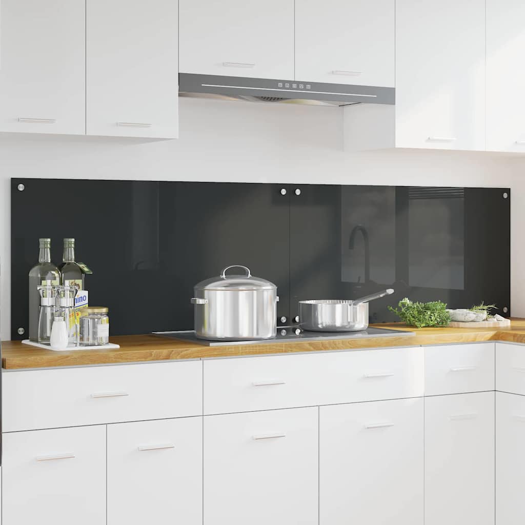 Spatschermen Keuken 70X40 Cm Gehard Glas Wit