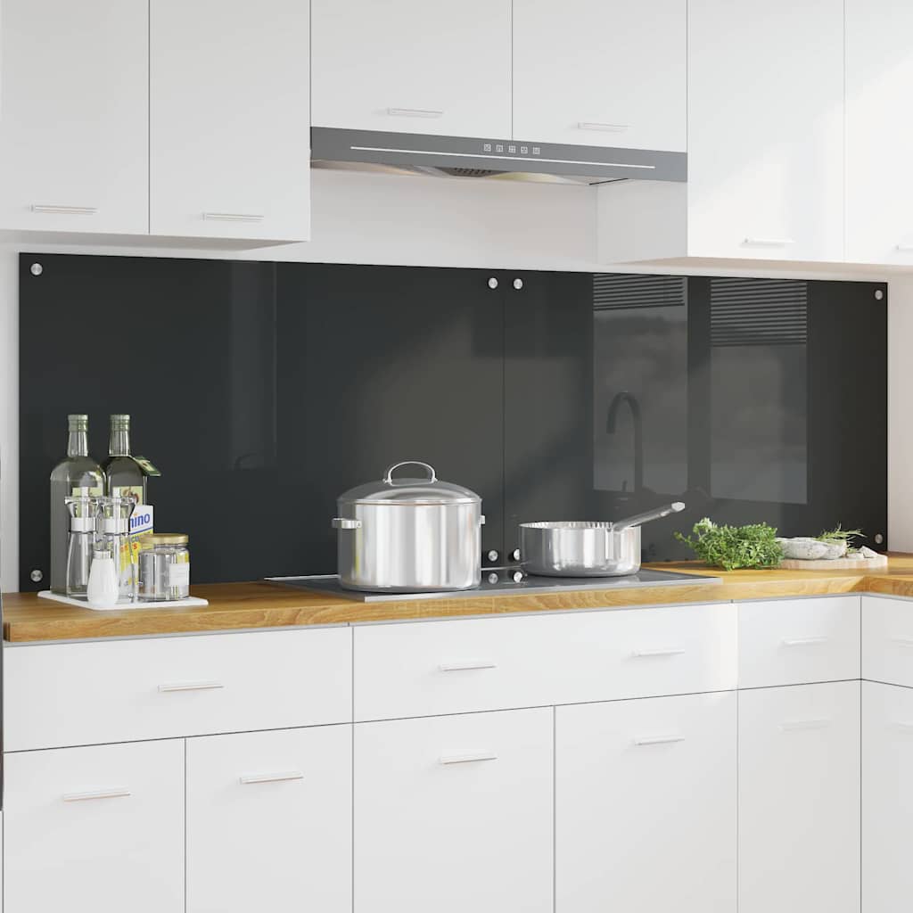 Spatschermen Keuken 70X40 Cm Gehard Glas Wit