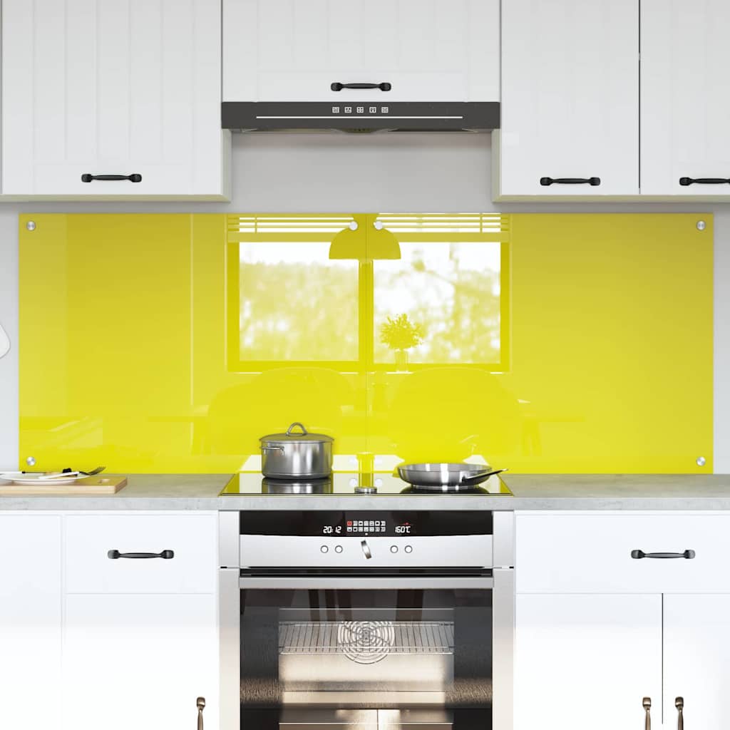 Spatschermen Keuken 70X40 Cm Gehard Glas Wit