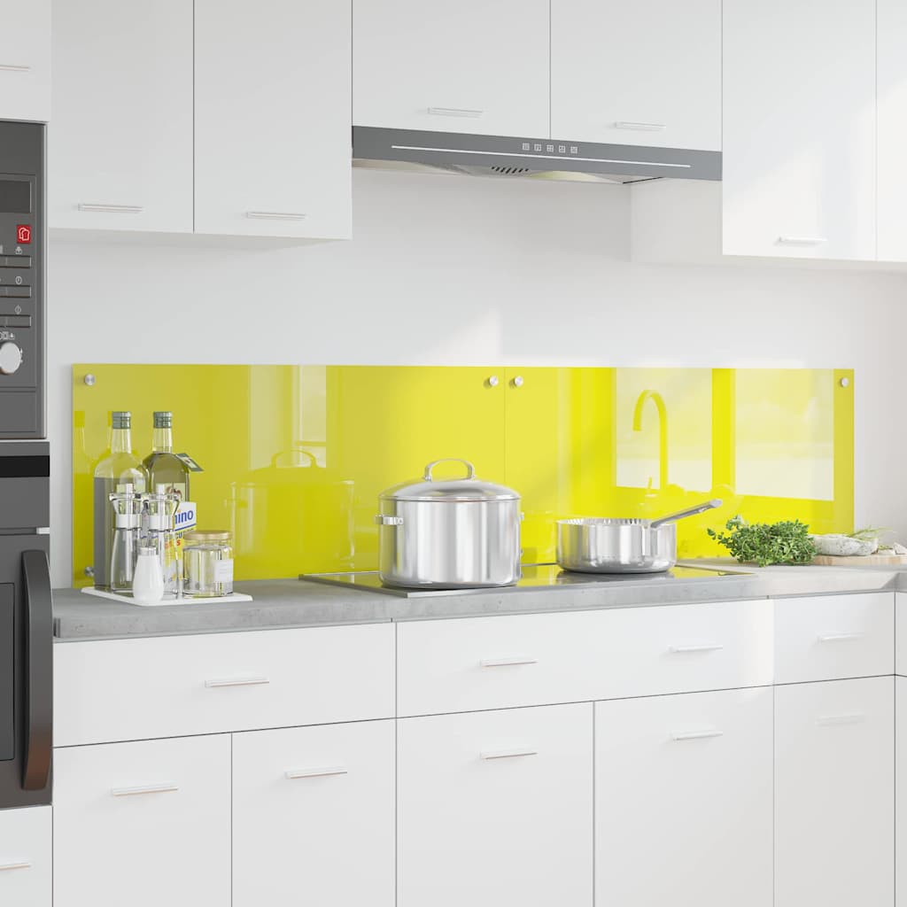 Spatschermen Keuken 70X40 Cm Gehard Glas Wit