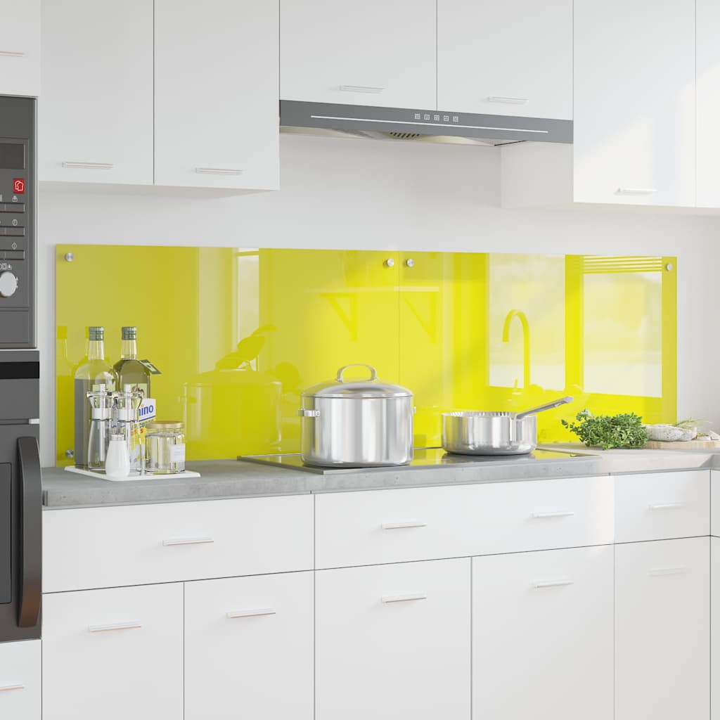 Spatschermen Keuken 70X40 Cm Gehard Glas Wit