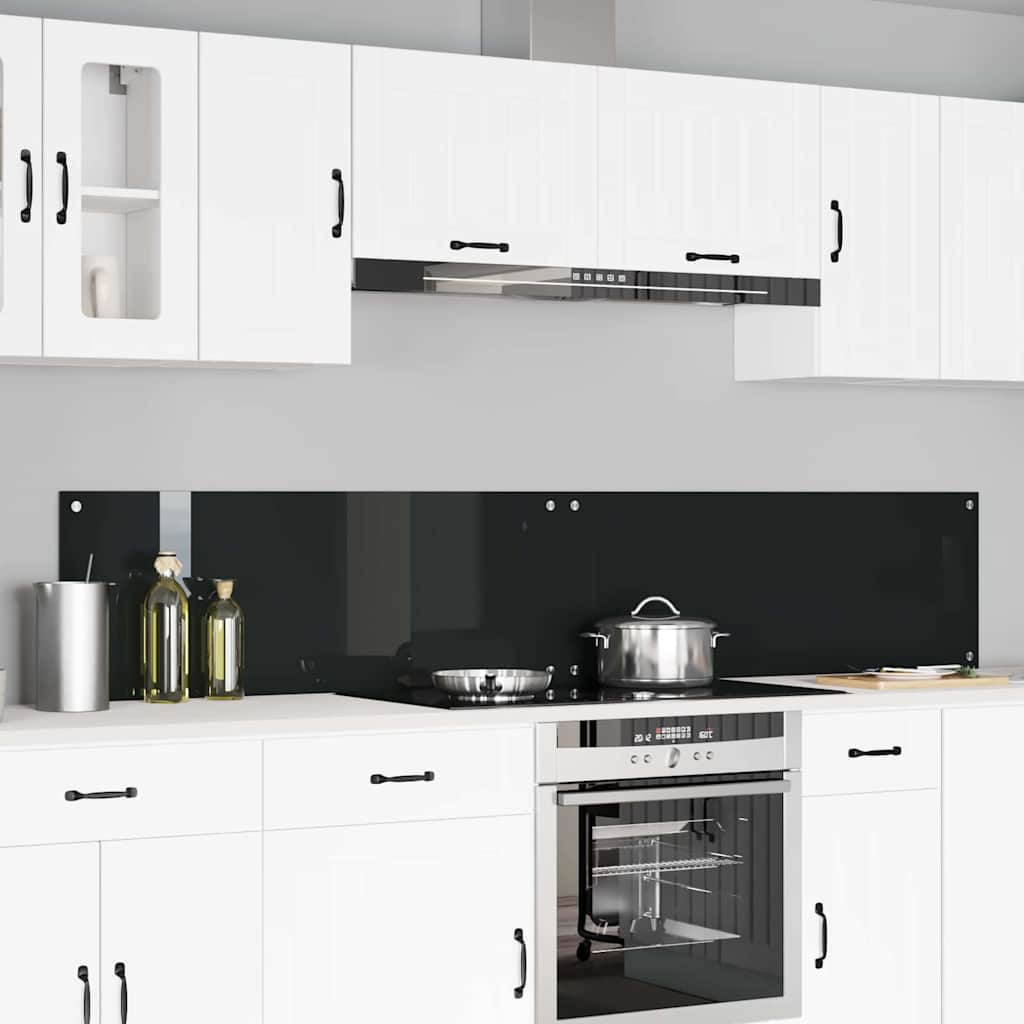 Spatschermen Keuken 70X40 Cm Gehard Glas Wit