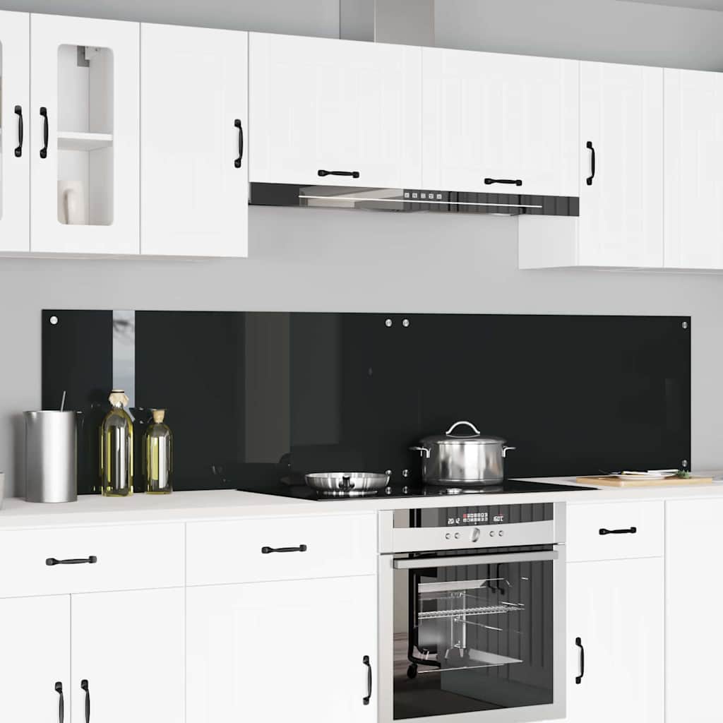 Spatschermen Keuken 70X40 Cm Gehard Glas Wit