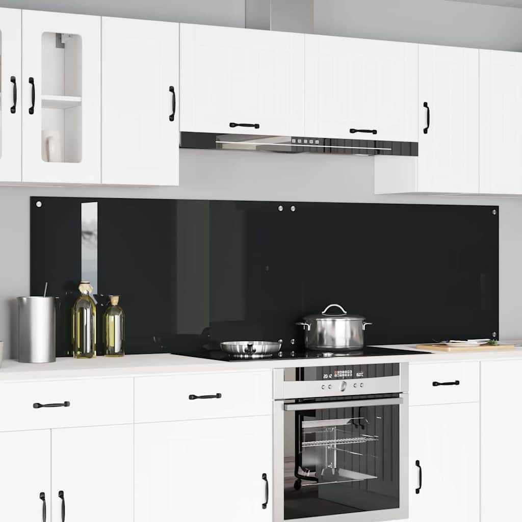 Spatschermen Keuken 70X40 Cm Gehard Glas Wit