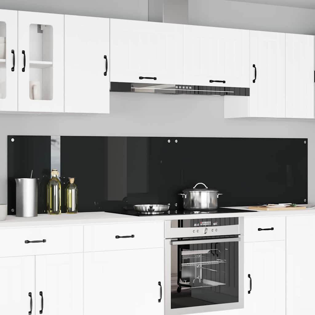 Spatschermen Keuken 70X40 Cm Gehard Glas Wit