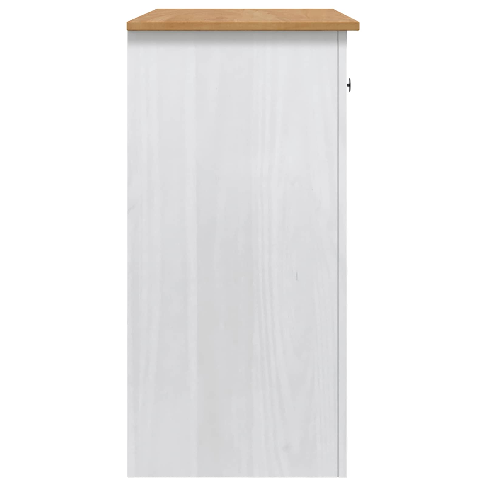 Magnetron Dressoir Panama Wit En Honing Was 99.5 X 44 X 86.5 Cm