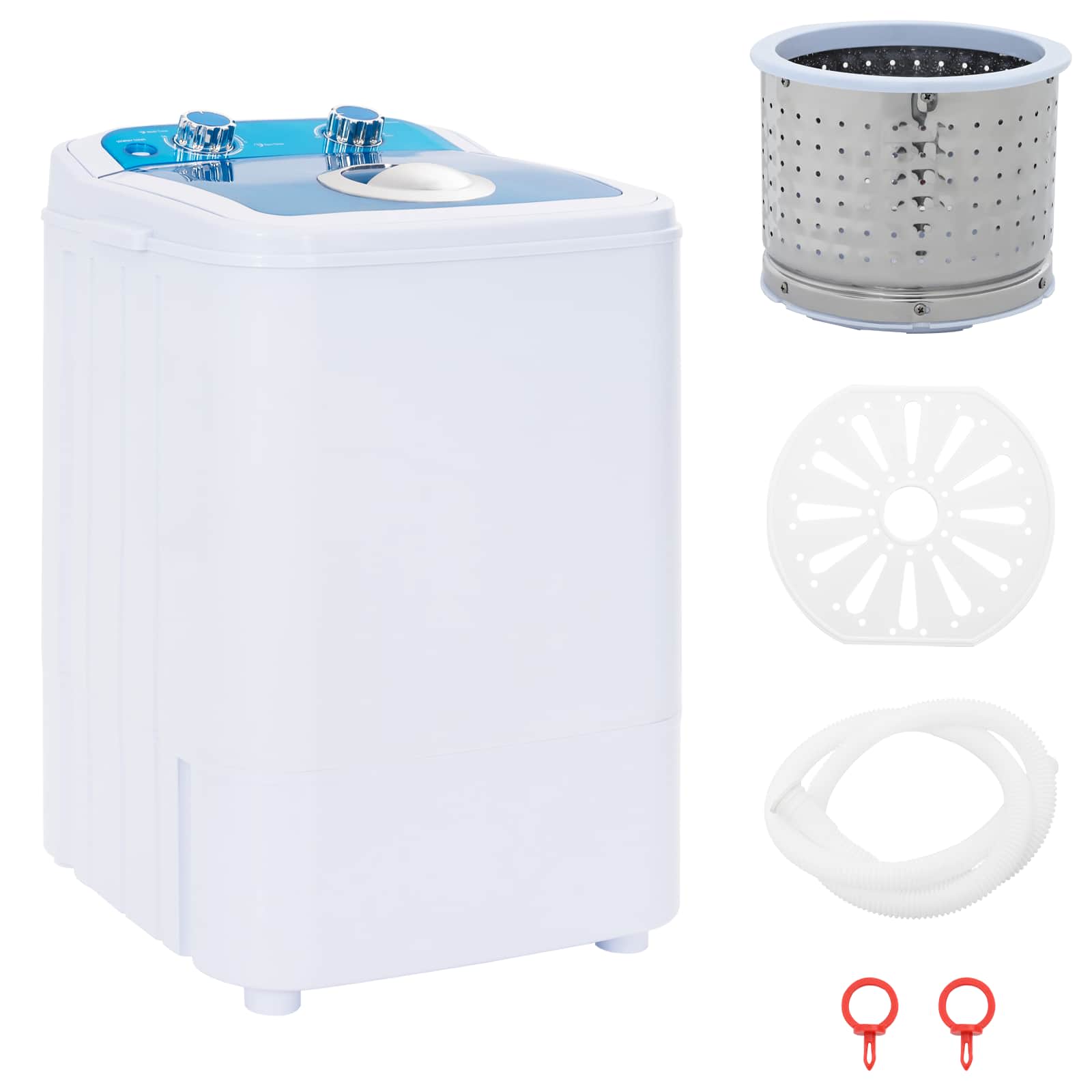 Mini Wasmachine Met Enkele Wasbak 4,6 Kg