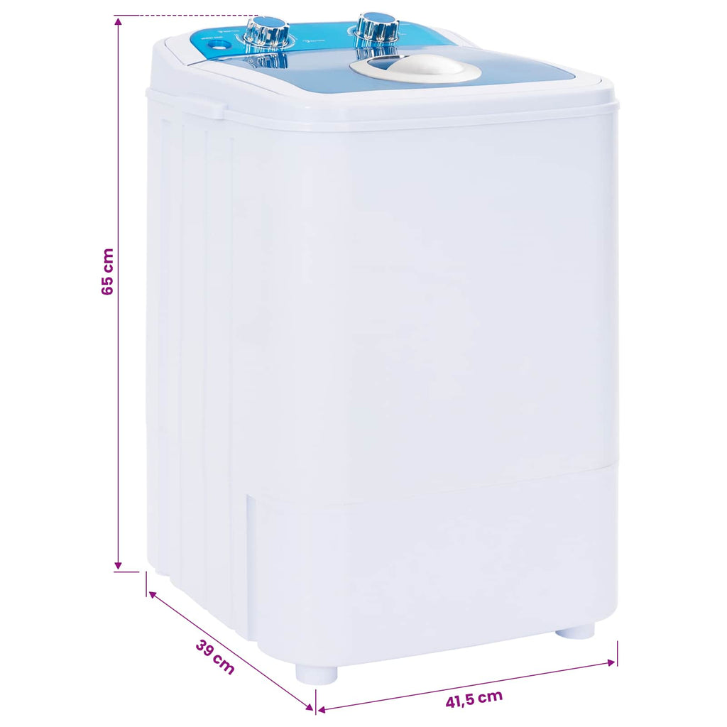 Mini Wasmachine Met Enkele Wasbak 4,6 Kg
