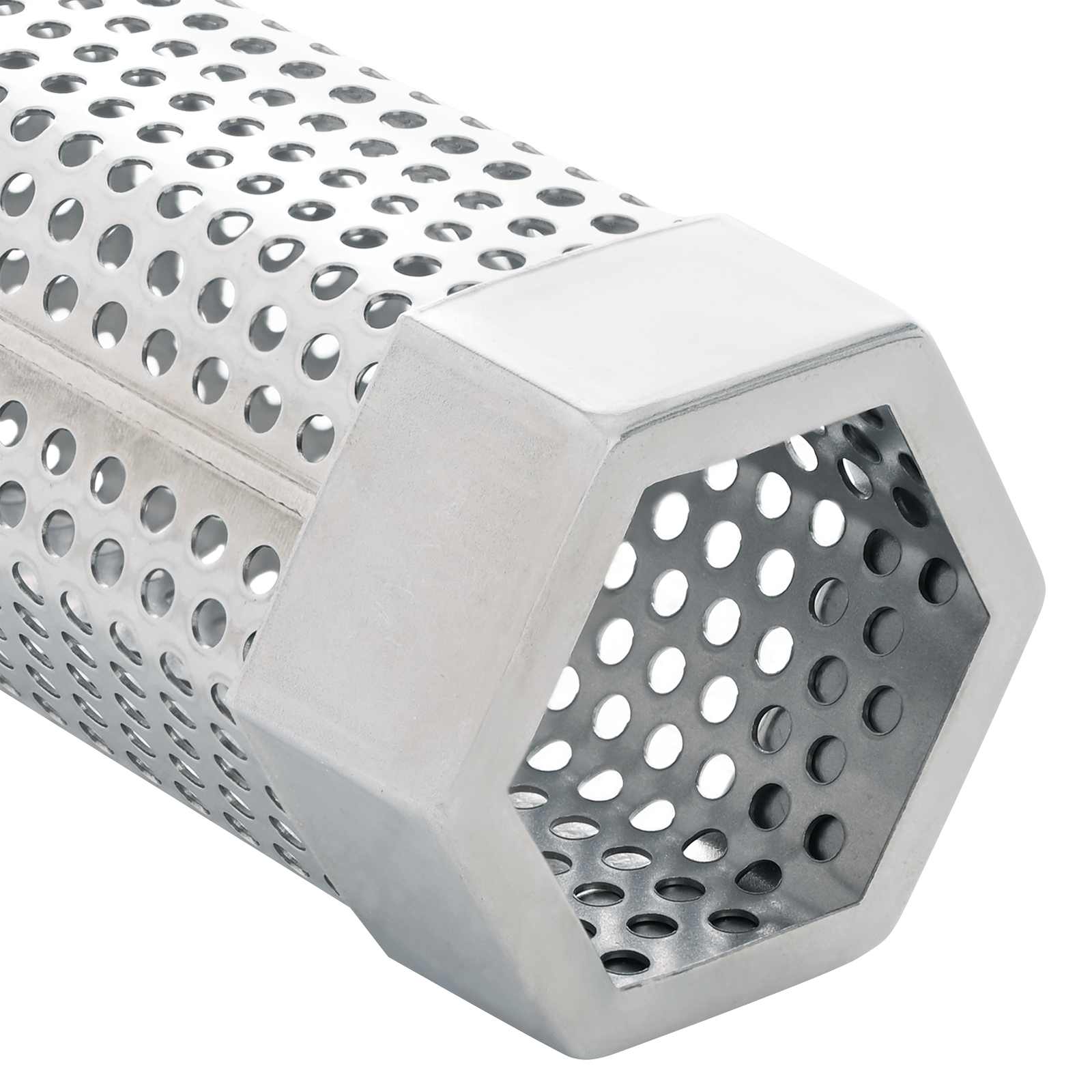 Rookbuis 2 St 5 X 5 X 30 Cm Roestvrij Staal 304 Zilver