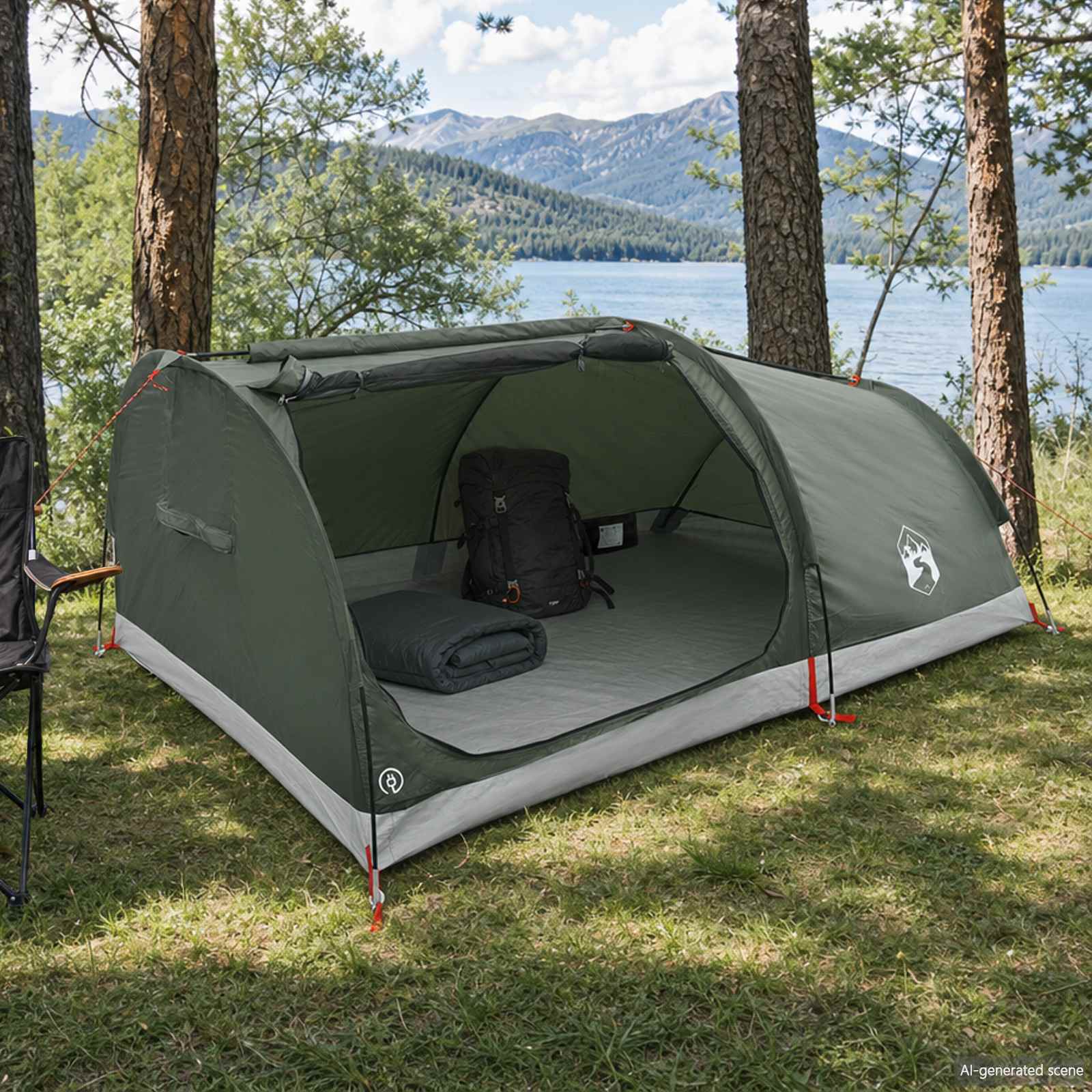 Hiking Tent Waterdicht Legergroen